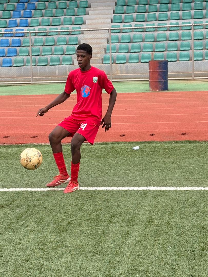Joueur cadet 1 de l'Académie Sportive Motema Pembe