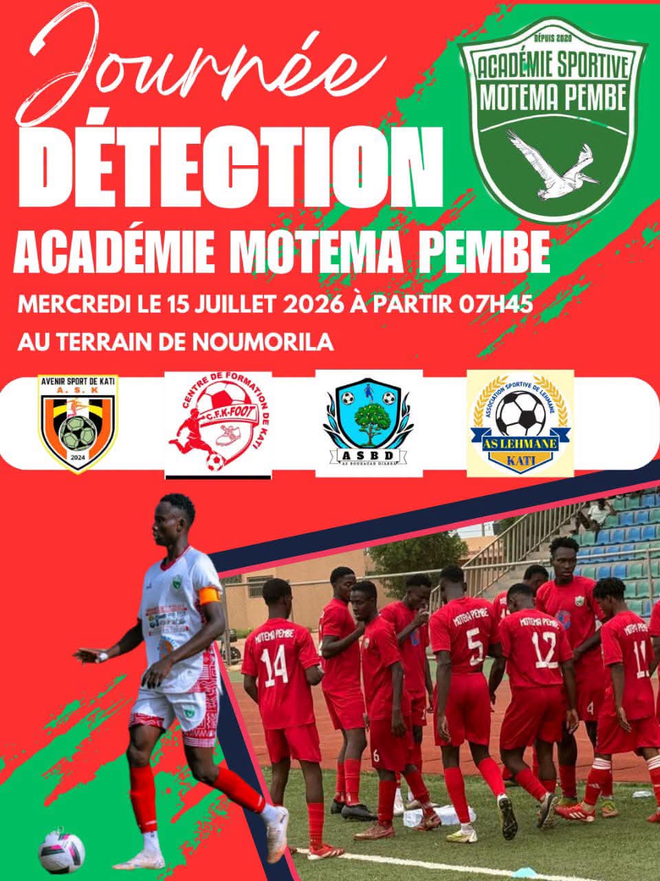 Journée de détection à Kati, terrain de Noumorila