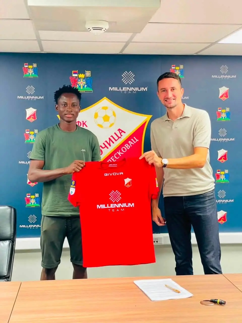 Bourama Moussa Diallo signe au GFK Dubočica en Serbie