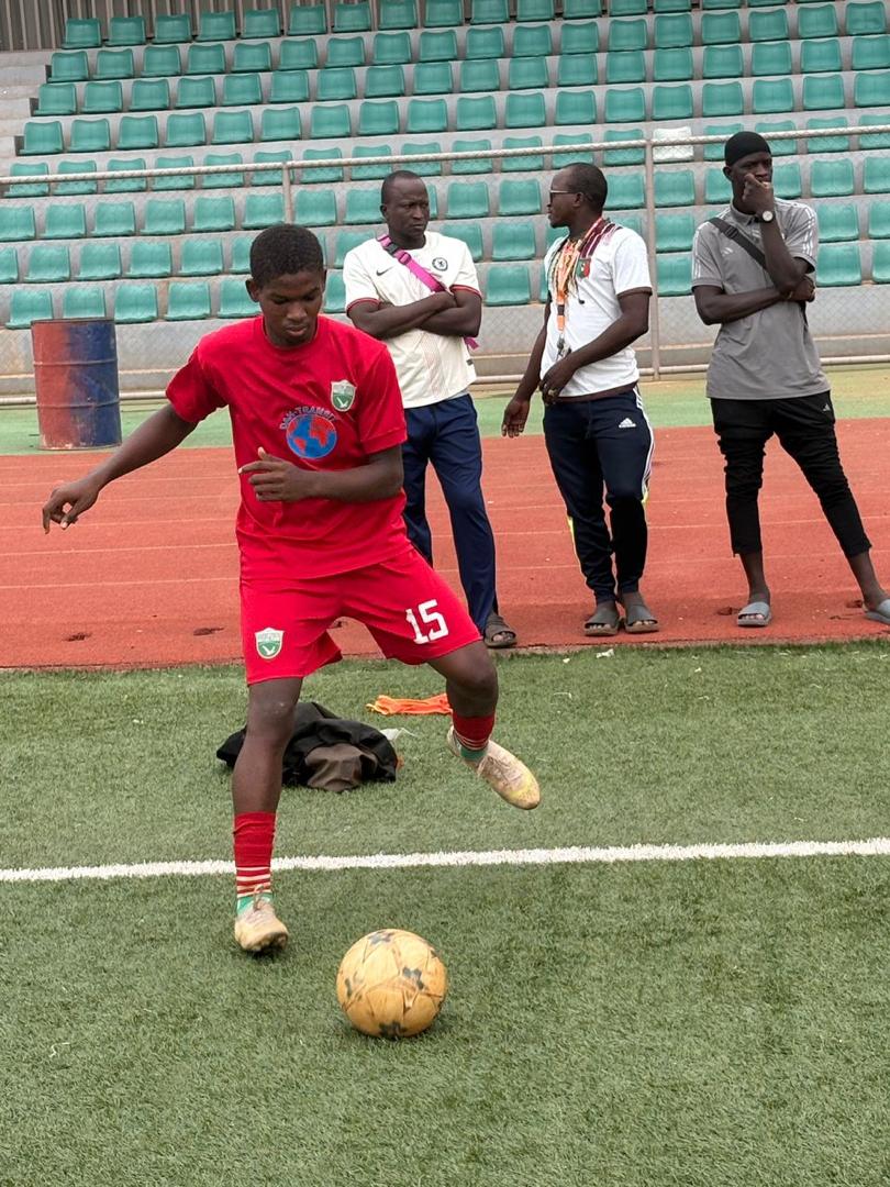 Joueur cadet 2 de l'Académie Sportive Motema Pembe