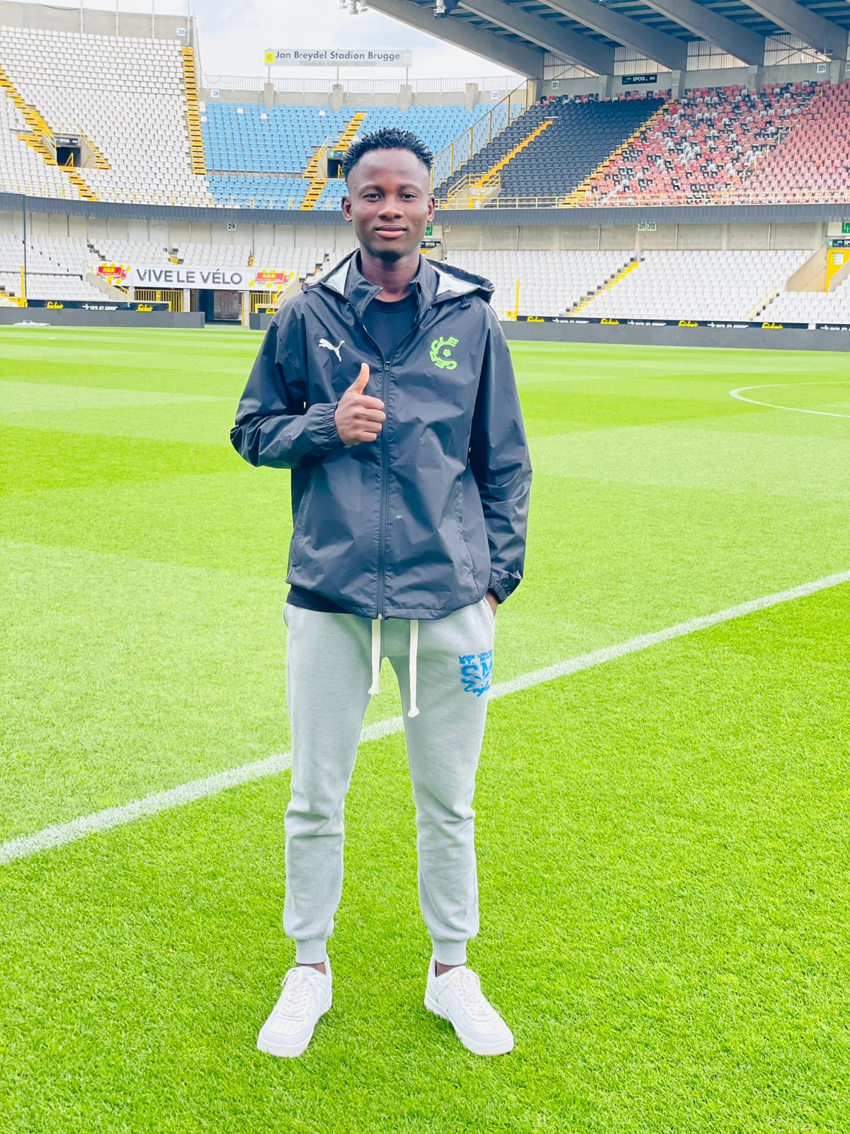 Bourama Diallo en stage de perfectionnement au Cercle Brugge