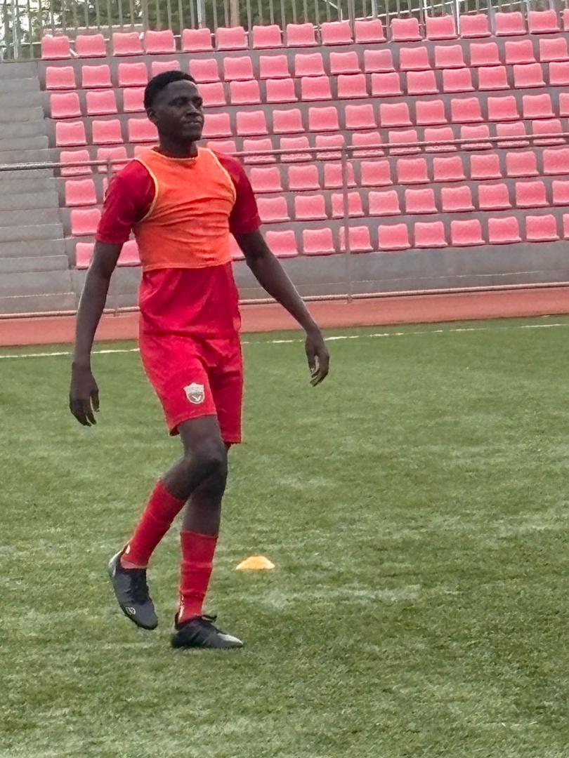 Joueur junior 3 de l'Académie Sportive Motema Pembe
